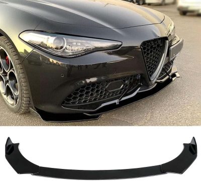 Upgrade MOD *Look Quadrifoglio* per Alfa Romeo Giulia Lama Splitter Frontale