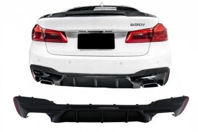 Diffusore per paraurti posteriore per BMW Serie 5 G30 G31 Limousine Touring (201
