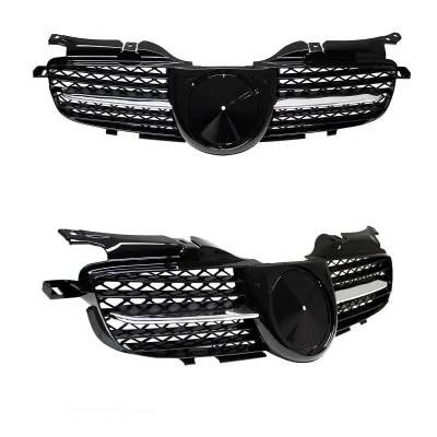 Griglia a nido d’ape Nero cromato per Mercedes SLK R170 97-04 R171