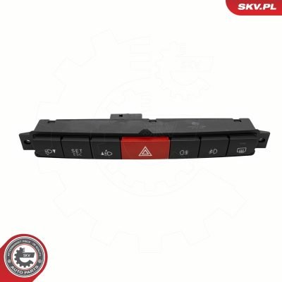 Interruttore Luci Emergenza Quattro Frecce per Fiat Doblo 735498198 Hazard Switc