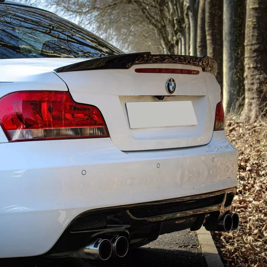 Spoiler Posteriore spoiler per BMW Serie 1 E82 Coupé LCI (Facelift) nero lucido