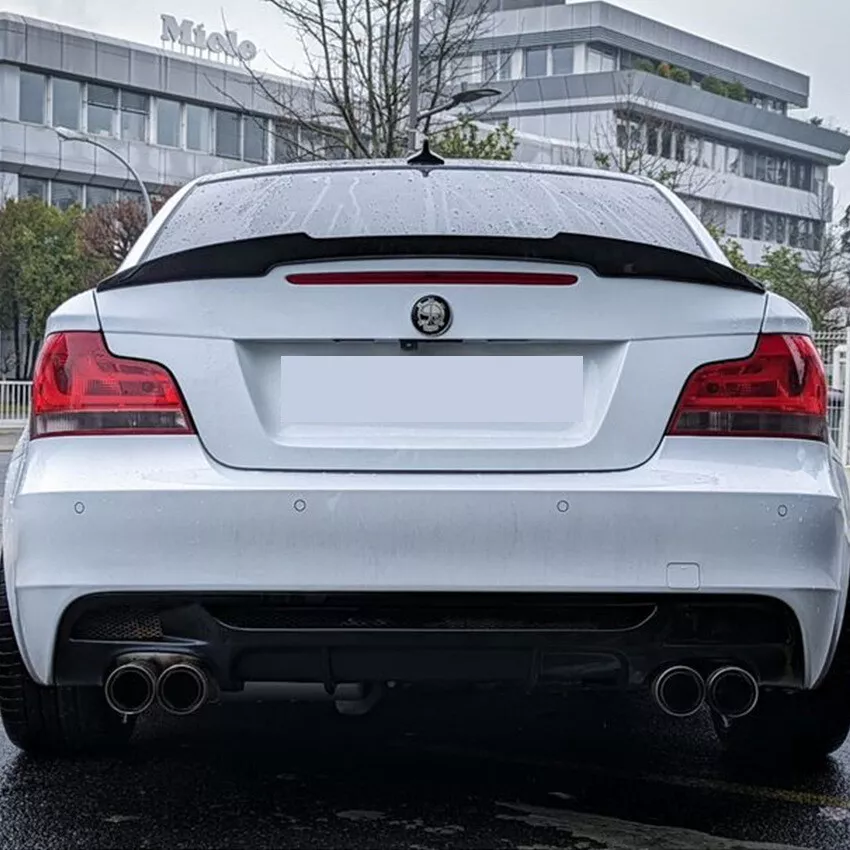 Spoiler Posteriore spoiler per BMW Serie 1 E82 Coupé LCI (Facelift) nero lucido