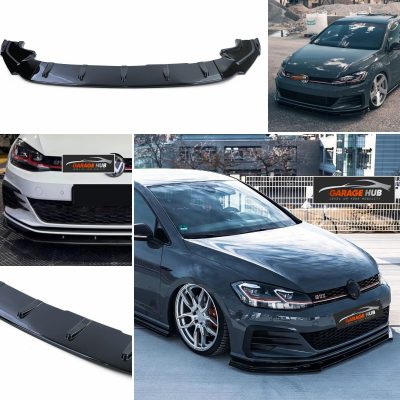 Splitter Lama Anteriore per VW G0LF 7 7.5 GTI GTD Nero Lucido
