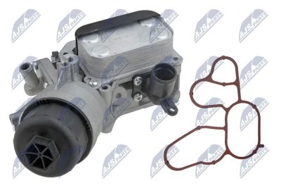 NTY Radiatore Olio con Filtro Opel Astra H 1.3CDTI 2005-,ASTRA J 1.3CDTI 2009-,C