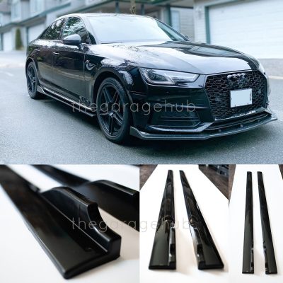 Sotto Minigonne *Tuning* per Audi A1 A3 A4 A5 A6 / Sline S-Line Laterali Porta