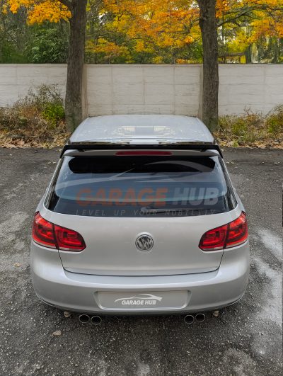 Alettone ✨Gt-Evo Design Spoiler Tetto per Golf 4 5 6 7 8 Vetroresina Nero