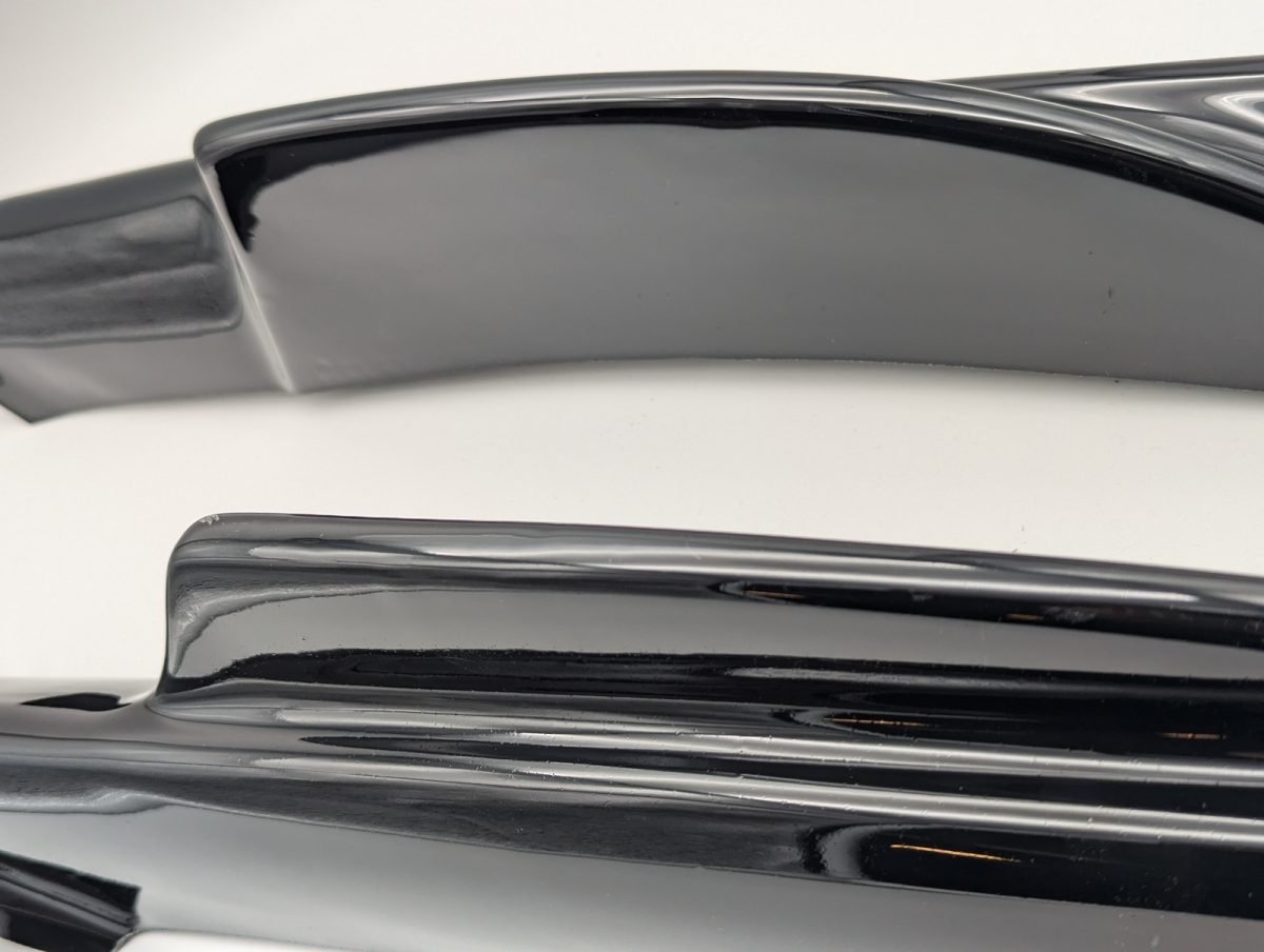 Flaps *M3-LOOK* Splitter Paraurti per BMW Serie 3 320 320D E90 E91 2005-2008