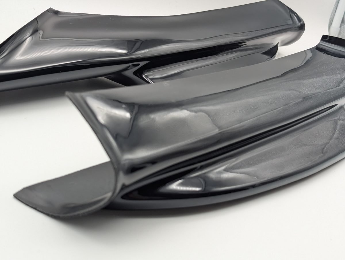 Flaps *M3-LOOK* Splitter Paraurti per BMW Serie 3 320 320D E90 E91 2005-2008