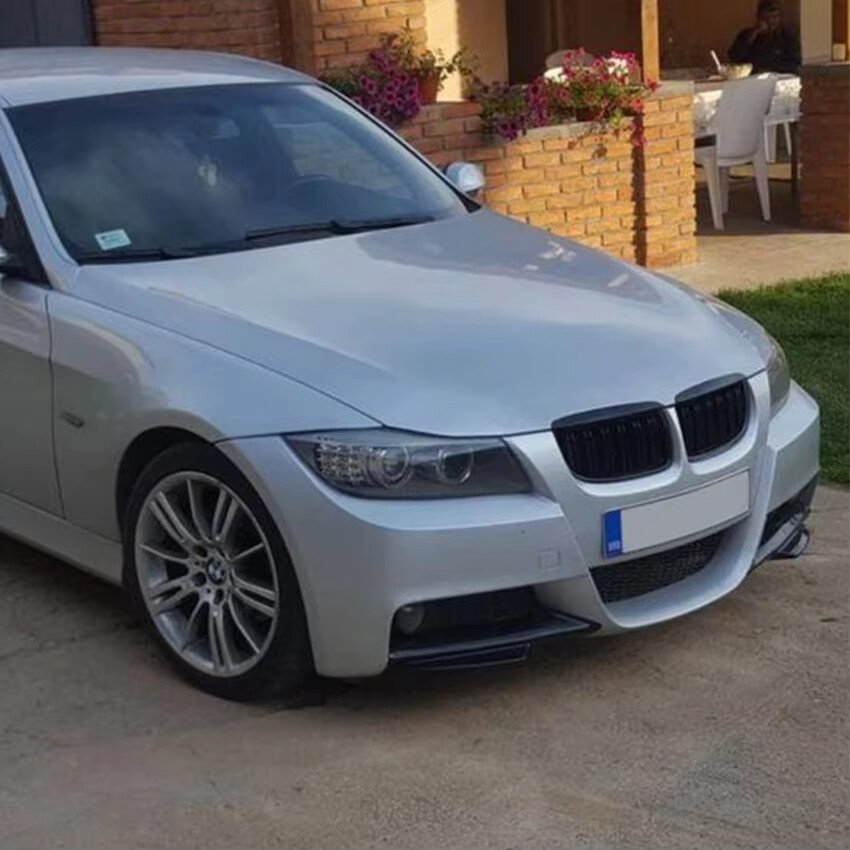 Flaps *M3-LOOK* Splitter Paraurti per BMW Serie 3 320 320D E90 E91 2005-2008