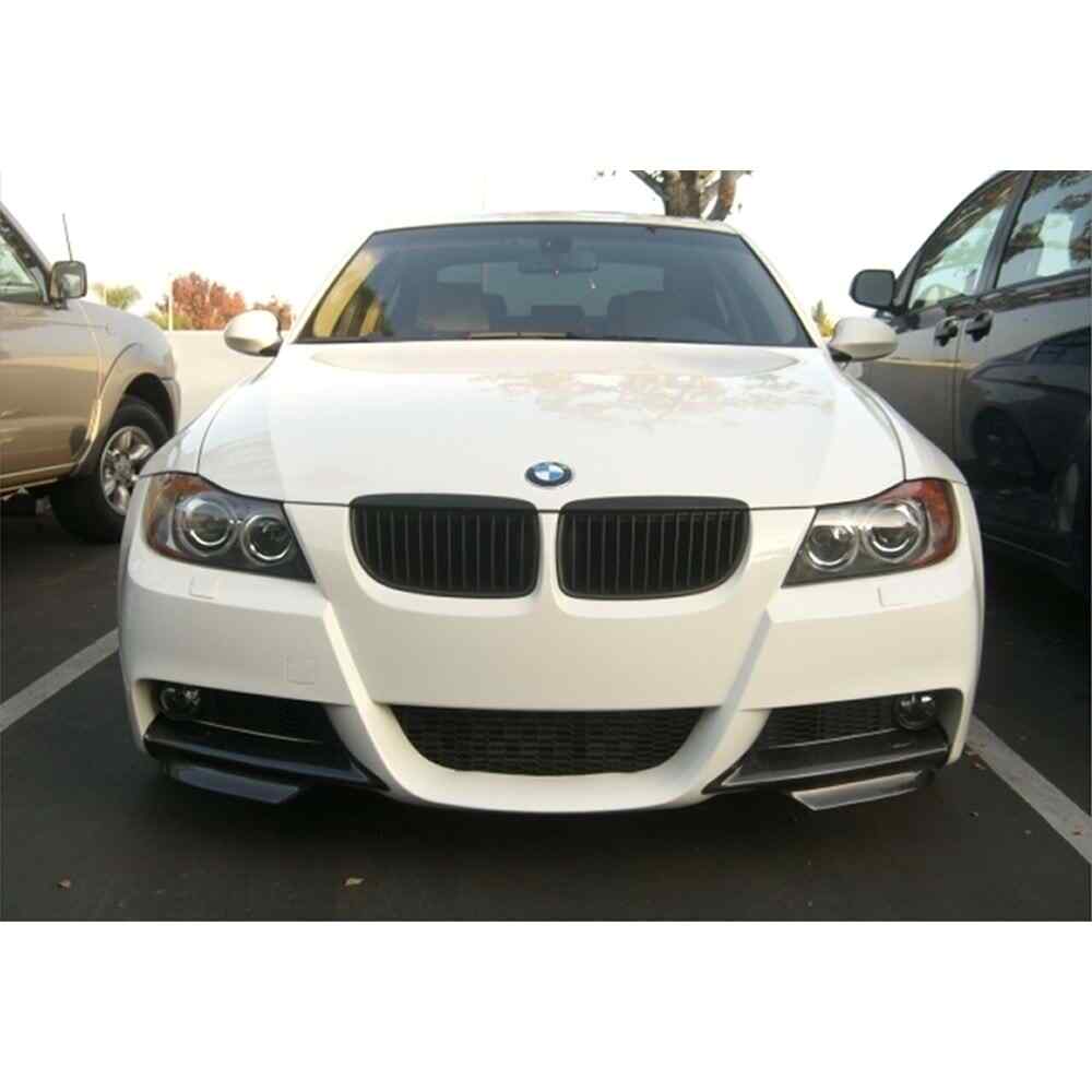 Flaps *M3-LOOK* Splitter Paraurti per BMW Serie 3 320 320D E90 E91 2005-2008