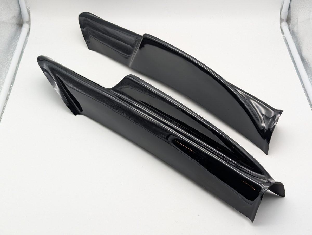 Flaps *M3-LOOK* Splitter Paraurti per BMW Serie 3 320 320D E90 E91 2005-2008