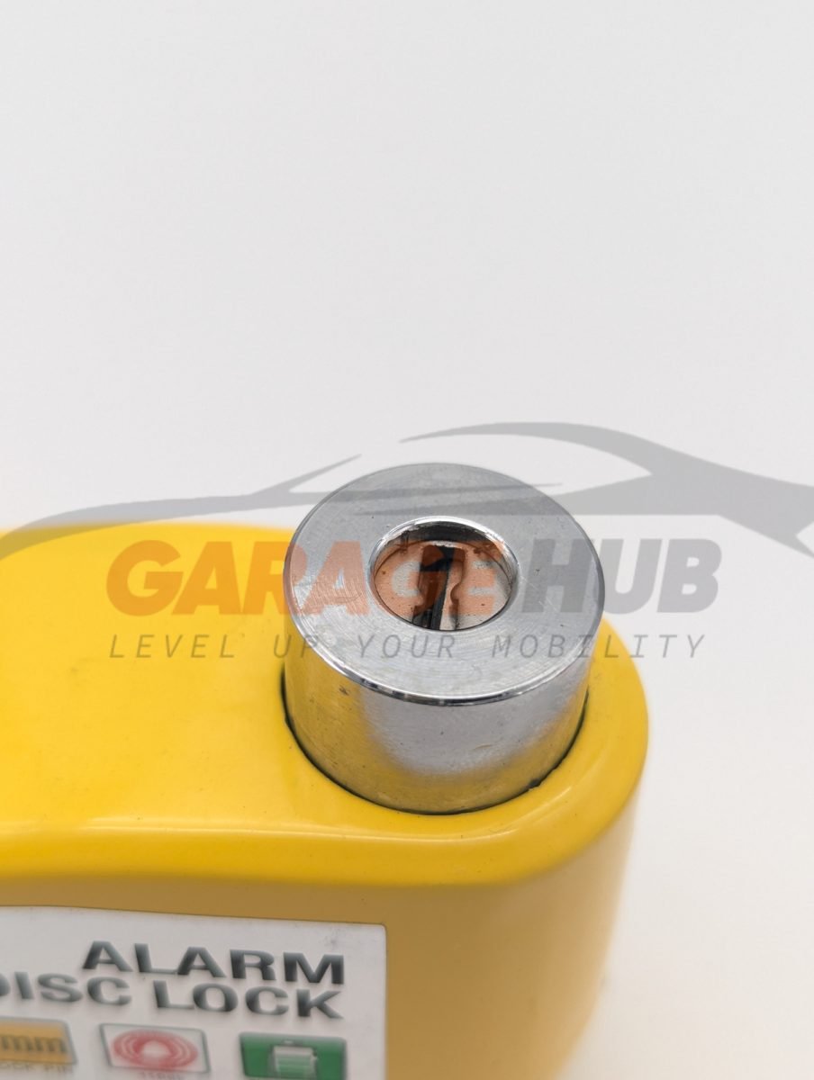 Lucchetto Antifurto Moto Bloccadisco Moto con Allarme Sonoro 110dB per Moto 6MM
