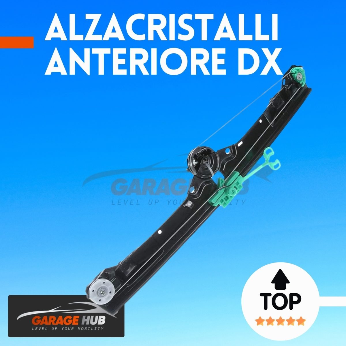 Meccanismo Alzacristalli -> Anteriore Destra -> Fiat Grande Punto EVO (199)